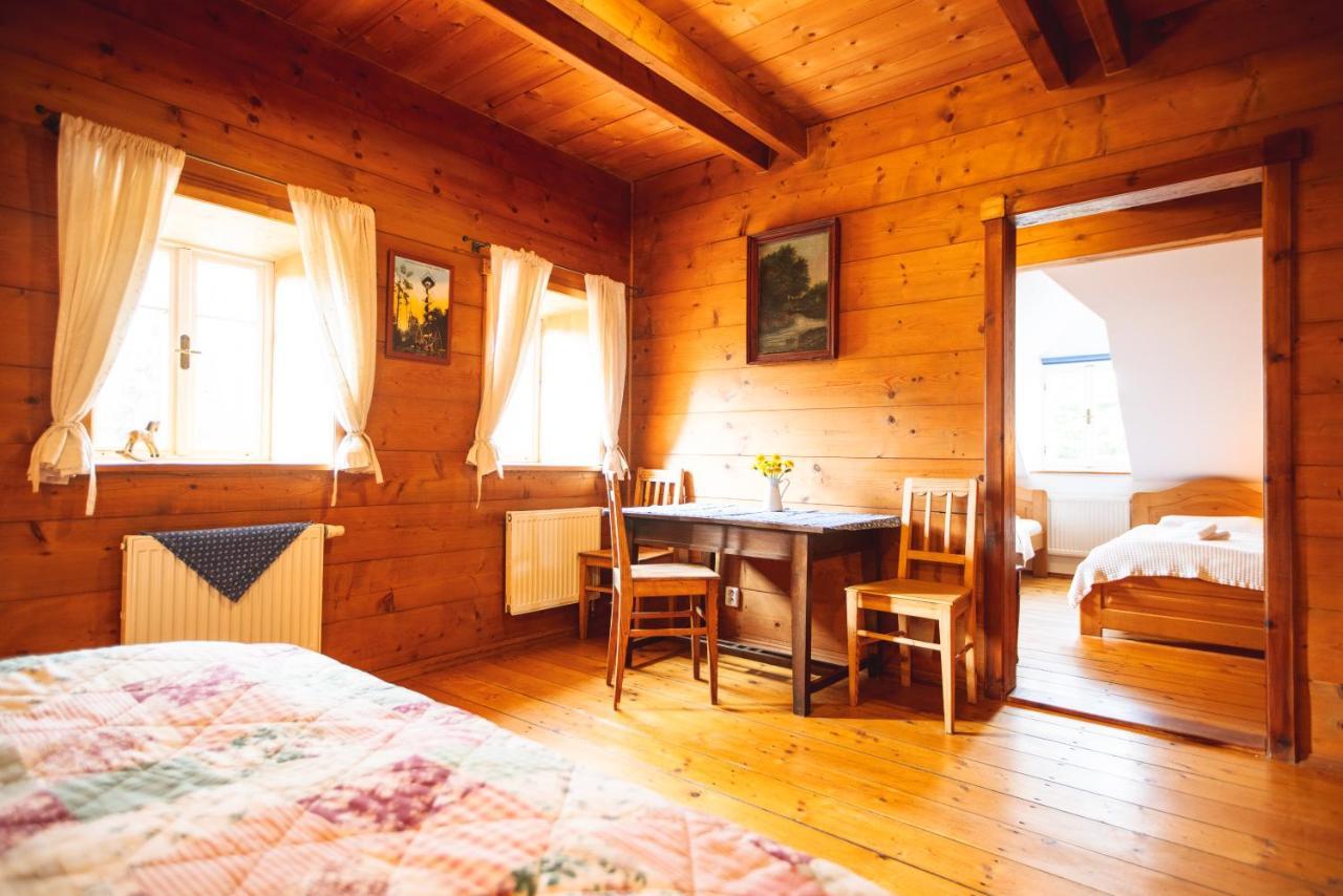 Penzion Na Stodolci Chribská Exterior foto