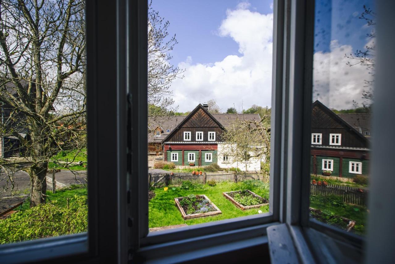 Penzion Na Stodolci Chribská Exterior foto
