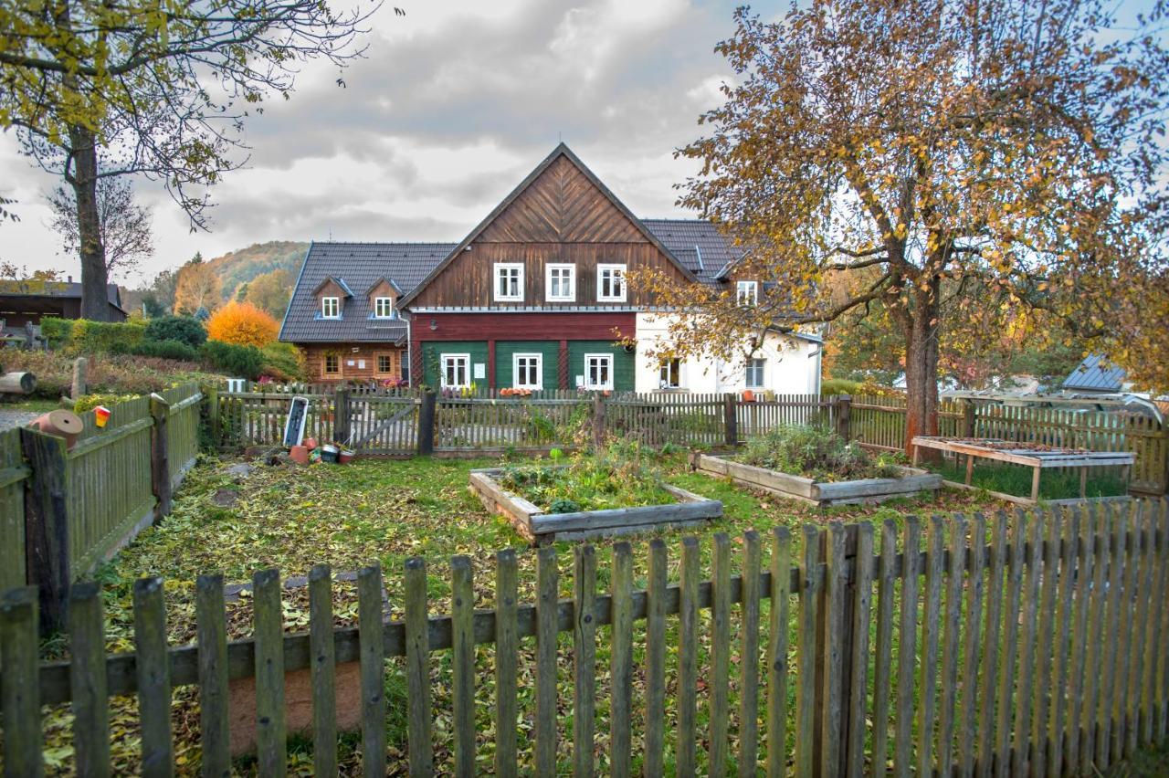 Penzion Na Stodolci Chribská Exterior foto